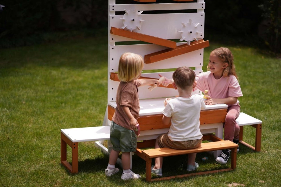 Large Wooden Water Table – Multi-Level Sensory Play Station