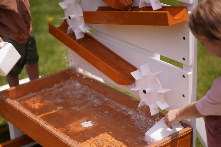 Large Wooden Water Table – Multi-Level Sensory Play Station