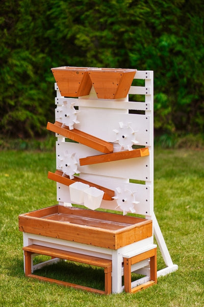 Large Wooden Water Table – Multi-Level Sensory Play Station