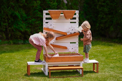Large Wooden Water Table – Multi-Level Sensory Play Station