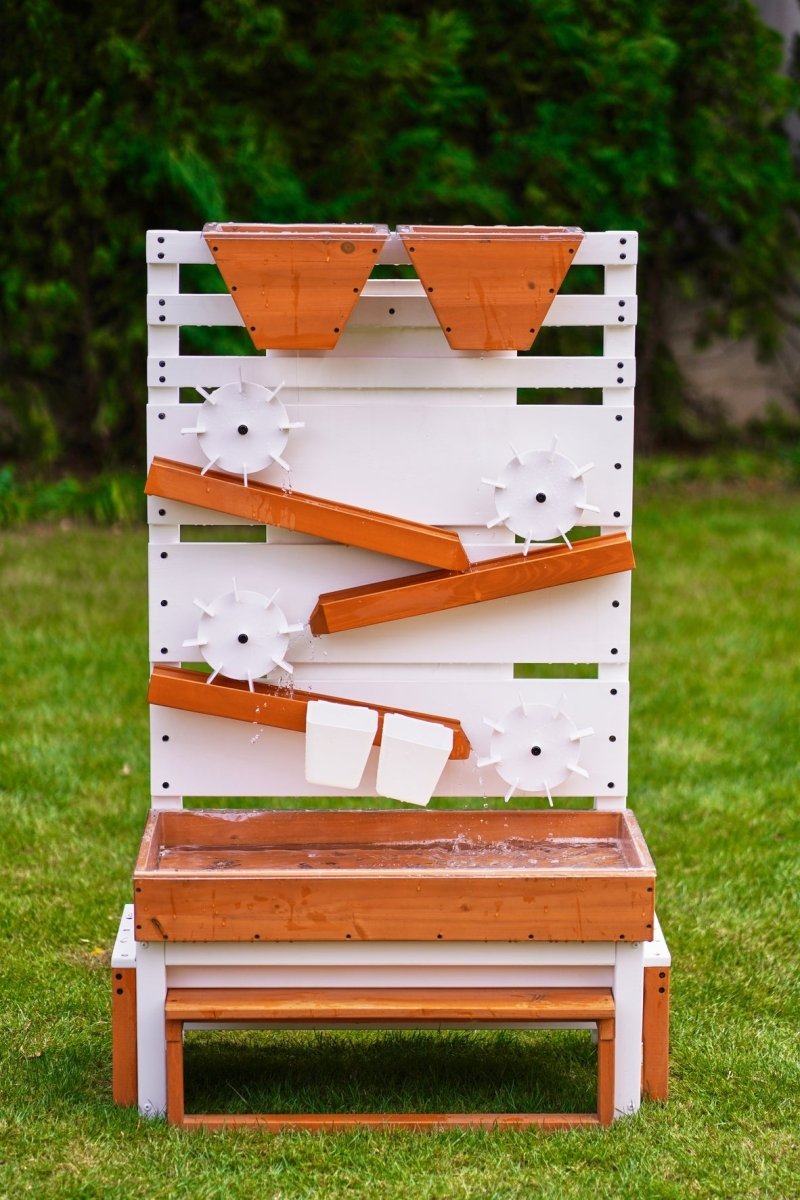 Large Wooden Water Table – Multi-Level Sensory Play Station
