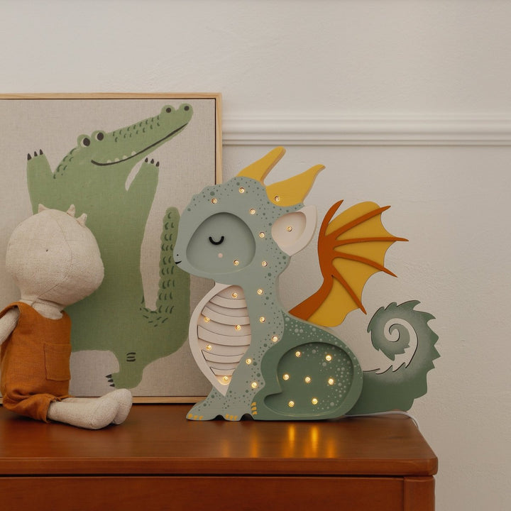 Little Lights Dragon Lamp