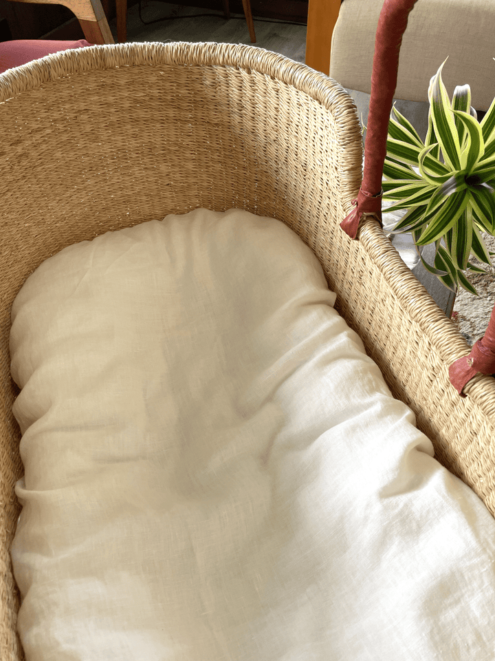 Lounger Slip Cover - Off White Washed Linen