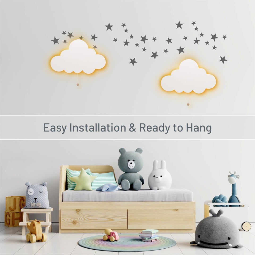 LumiDreams Wall Light -  Nightlight Cloud