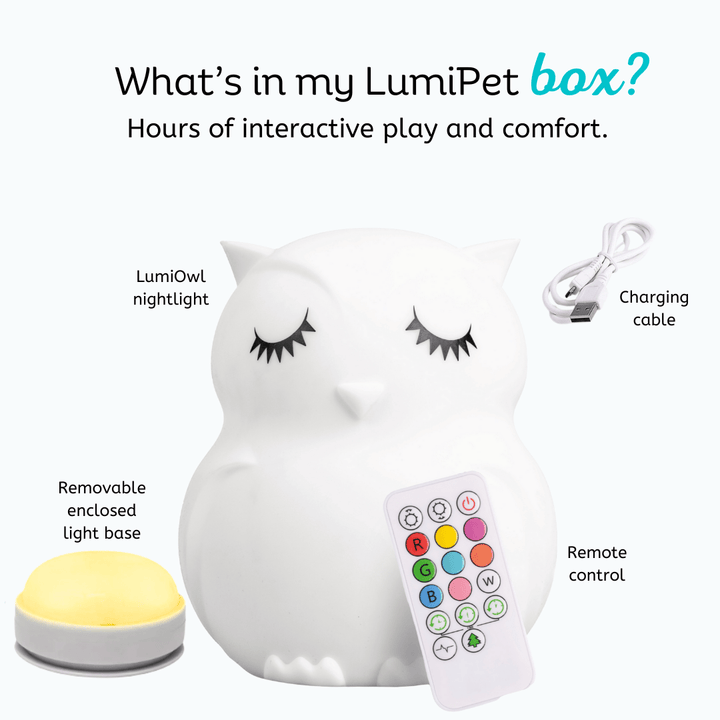 LumiPets® Opal the Owl Night Light