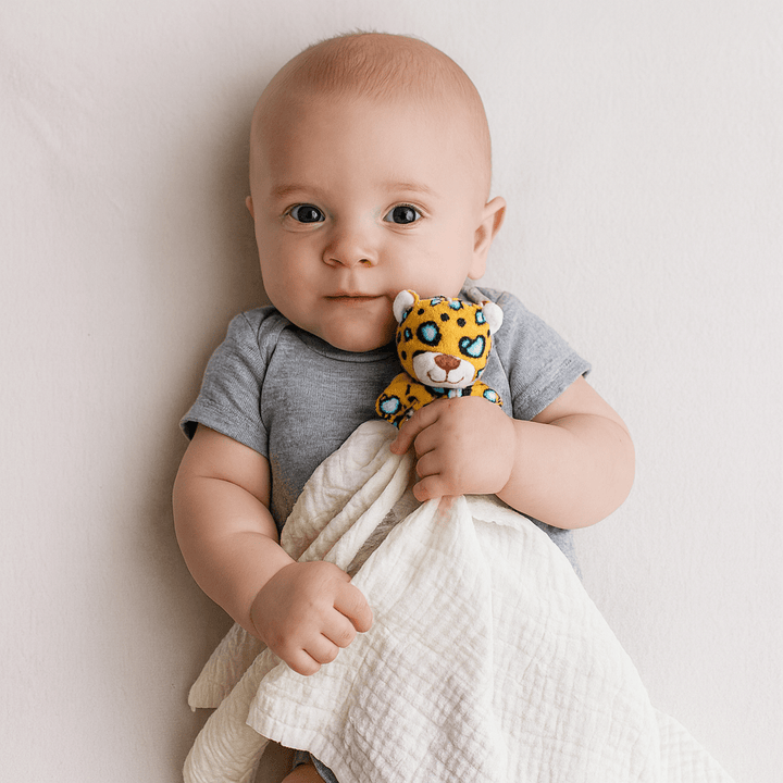 Me Lovey™ - Leopard Lovey Security Blanket