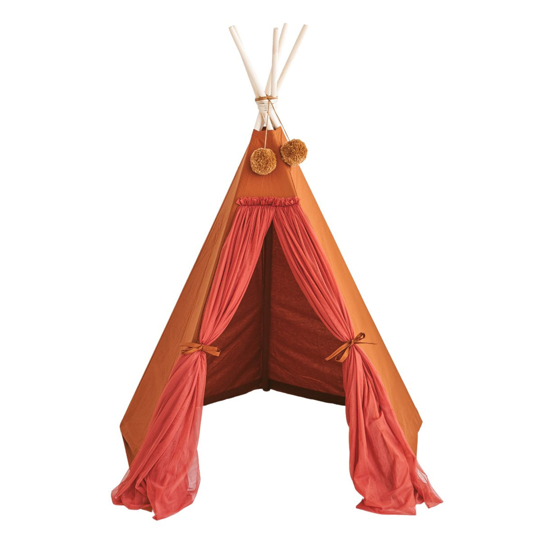 MINICAMP Fairy Kids Play Tent With Tulle in Cognac – Bee Like Kids
