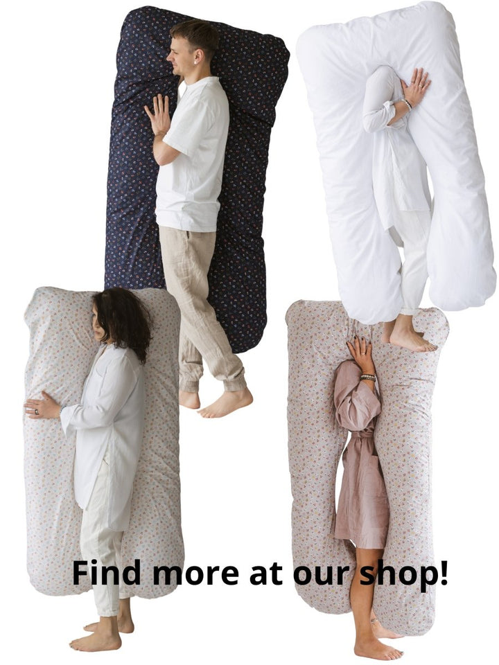 MINICAMP U Shape Maternity Pillow for Sleeping With GOTS Certified