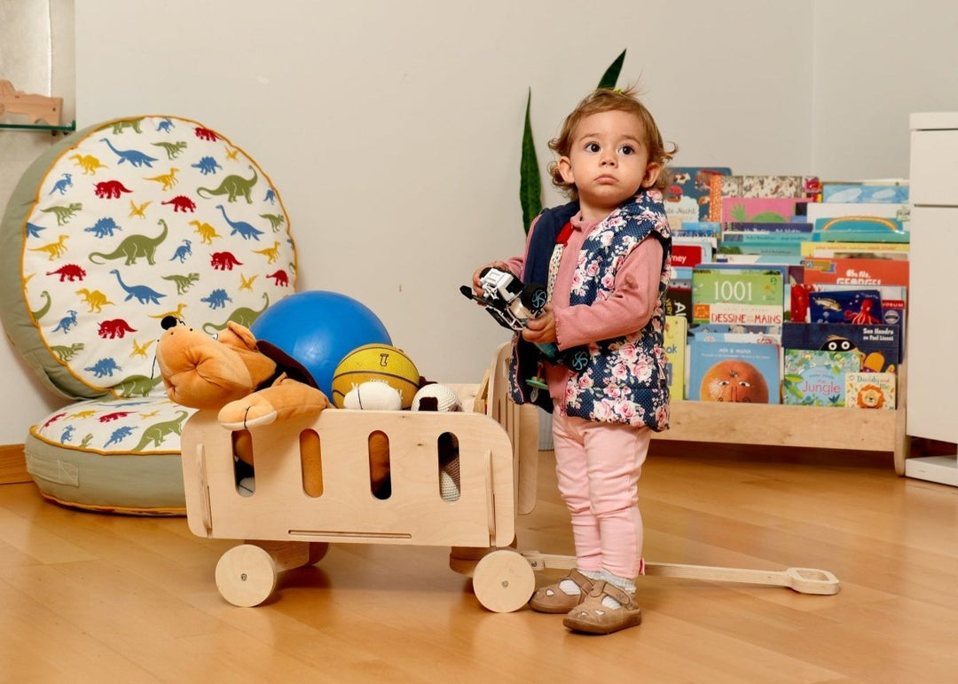 Montessori Toy Storage: Eco-Friendly Nursery &amp; Playroom Chest