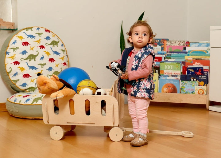 Montessori Toy Storage: Eco-Friendly Nursery &amp; Playroom Chest