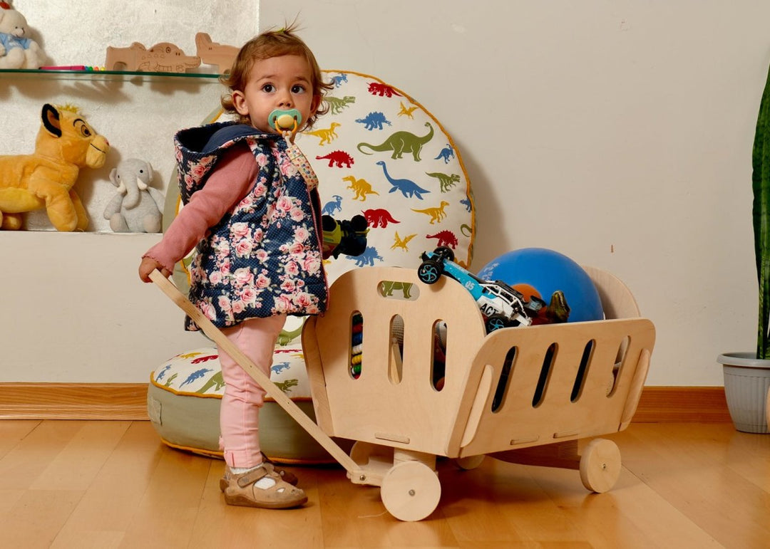 Montessori Toy Storage: Eco-Friendly Nursery &amp; Playroom Chest