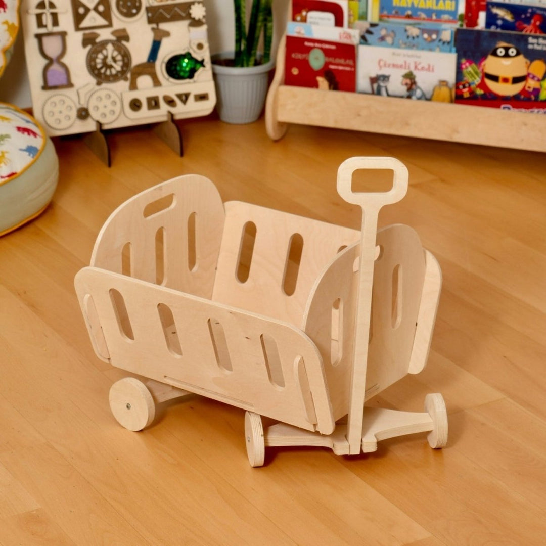 Montessori Toy Storage: Eco-Friendly Nursery &amp; Playroom Chest