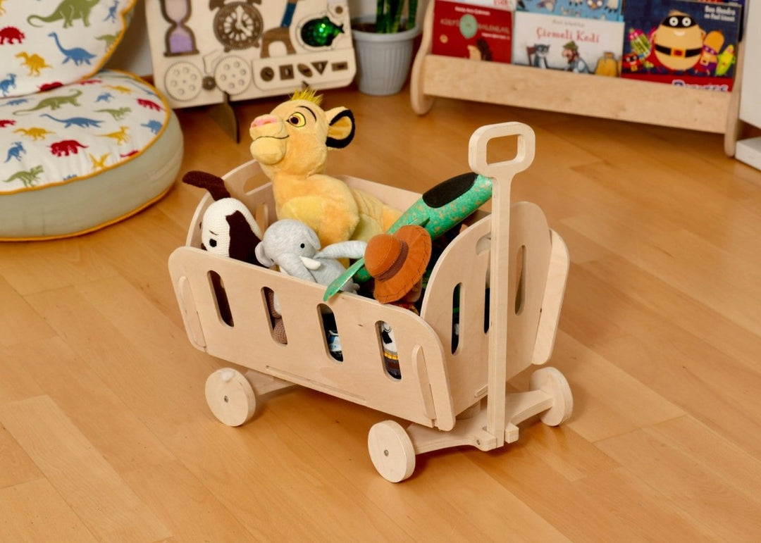 Montessori Toy Storage: Eco-Friendly Nursery &amp; Playroom Chest