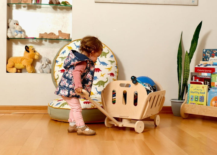 Montessori Toy Storage: Eco-Friendly Nursery &amp; Playroom Chest