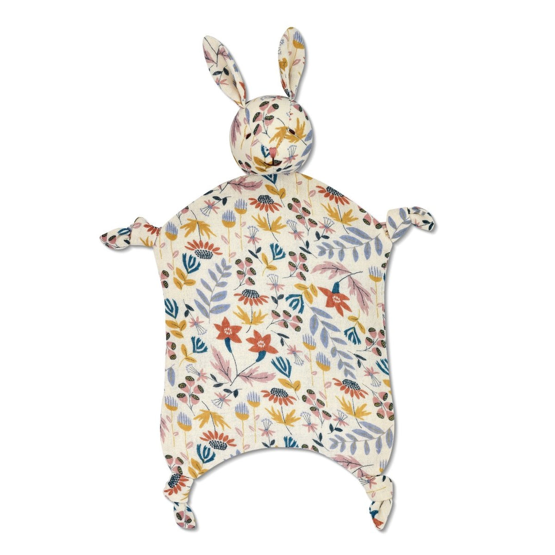 Muslin Bunny Lovey - Earthtone Floral