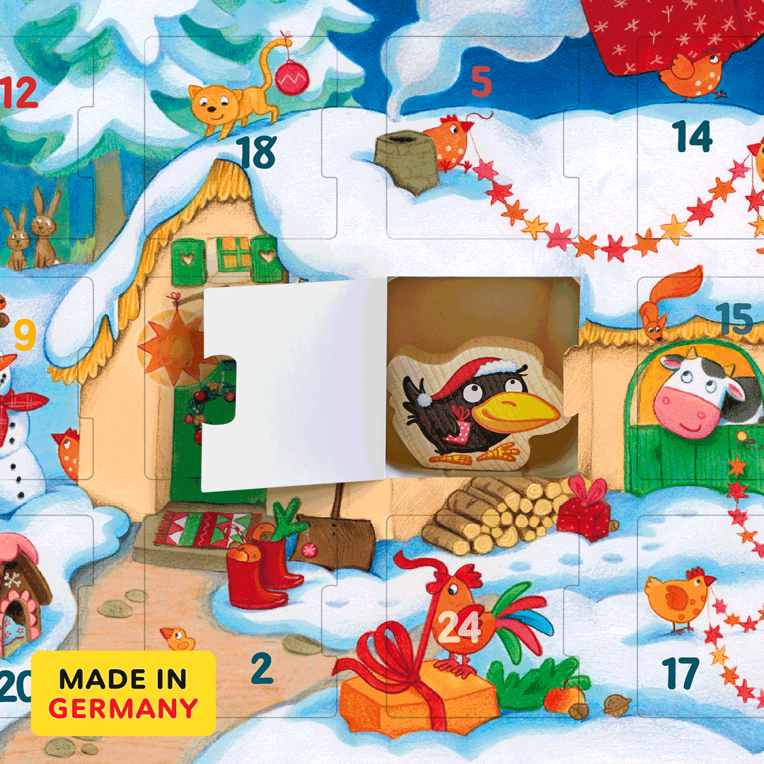 My First Advent Calendar - Farmyard Animals