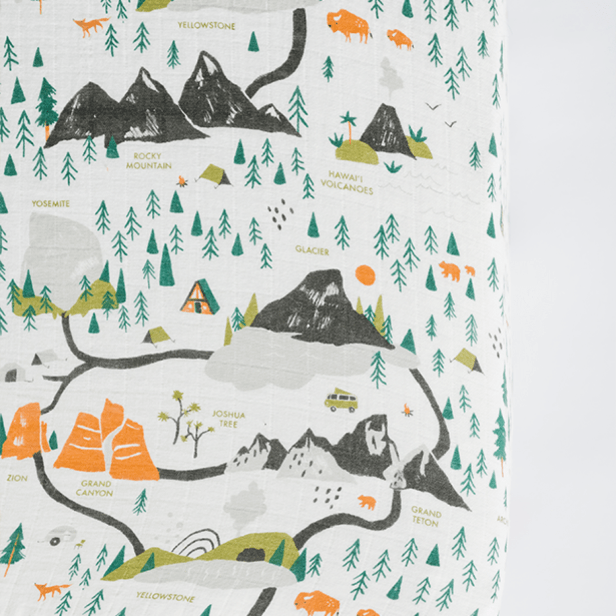 National Parks Crib Sheet