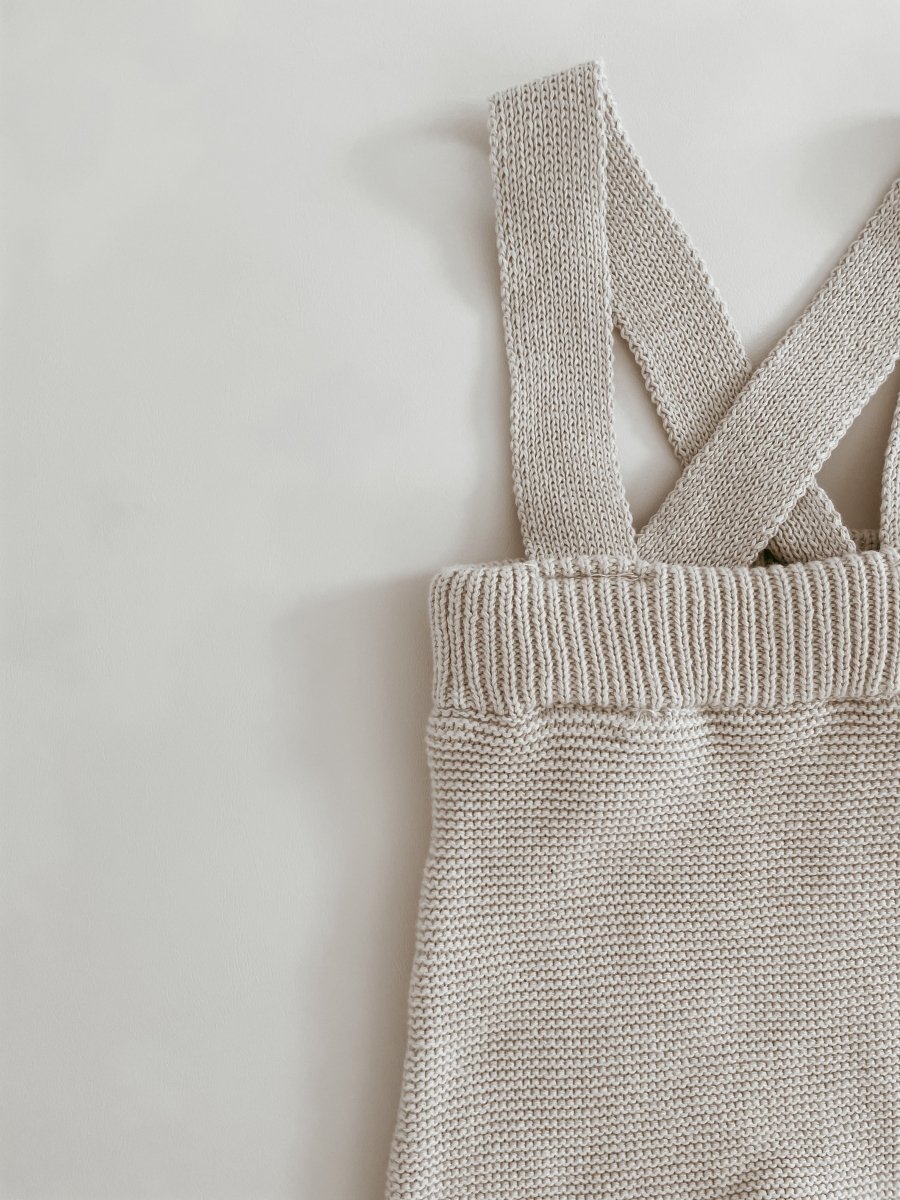 ‘Natural’ Knit Suspenders