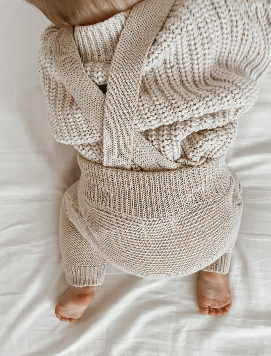 ‘Natural’ Knit Suspenders