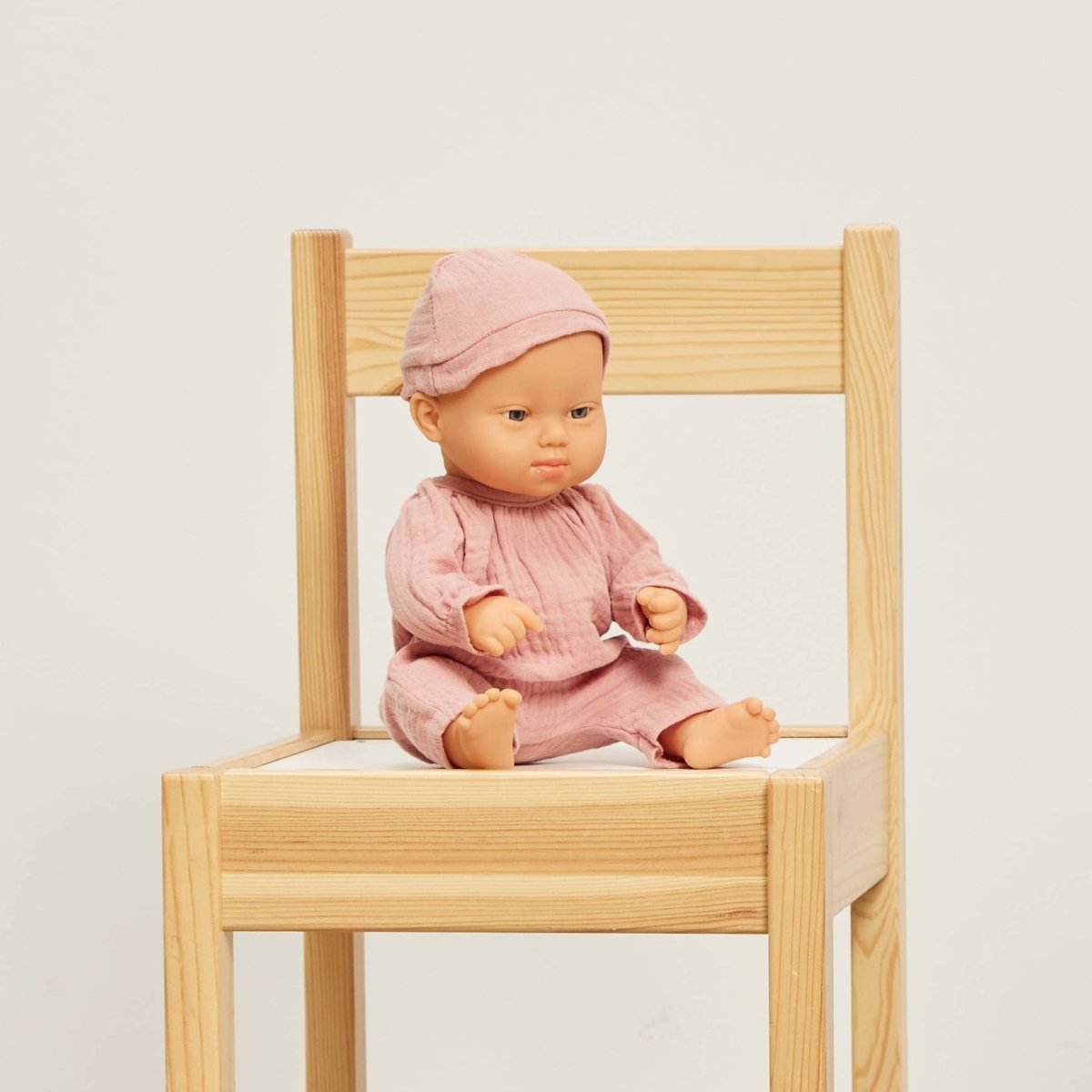 Newborn Baby Girl Doll with Down Syndrome