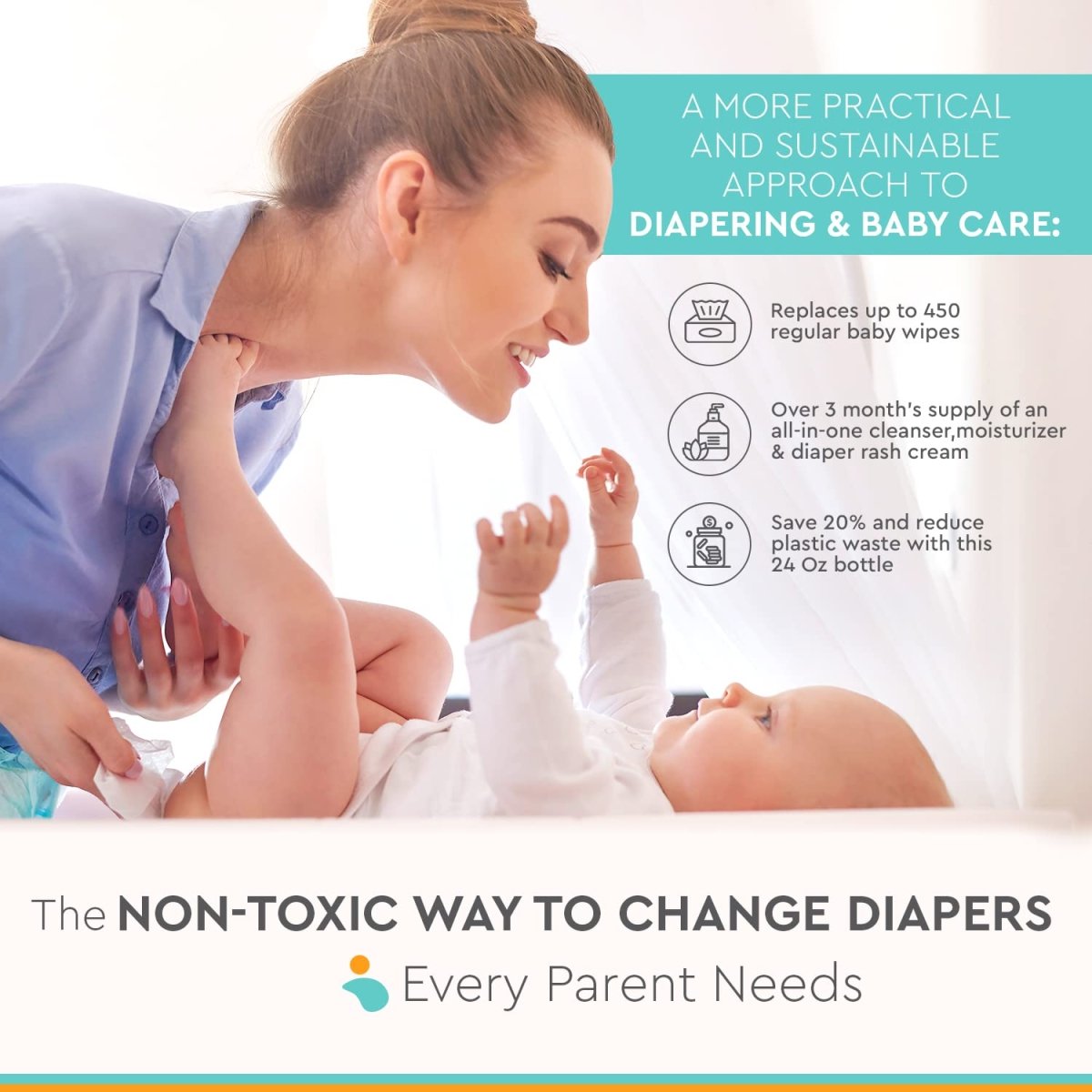 NOLEO 3-IN-1 - Diaper Rash Cream