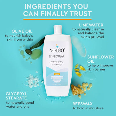NOLEO 3-IN-1 - Diaper Rash Cream