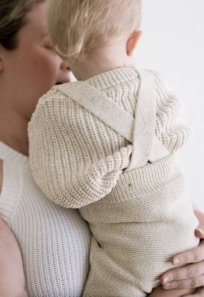 ‘Oatmeal’ Chunky Knit Sweater