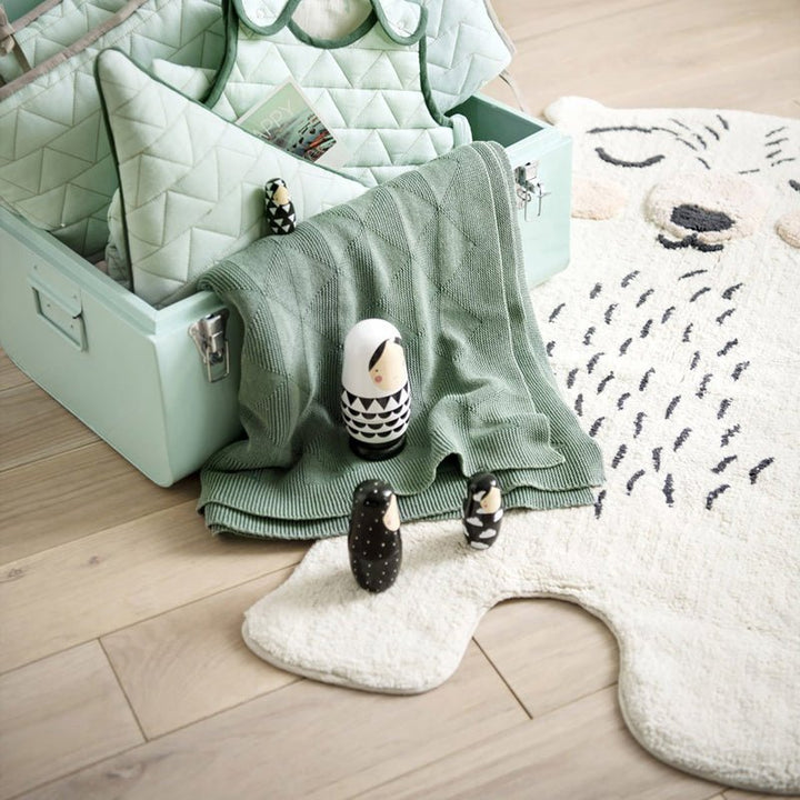 ODINO Baby Bear Cream Carpet