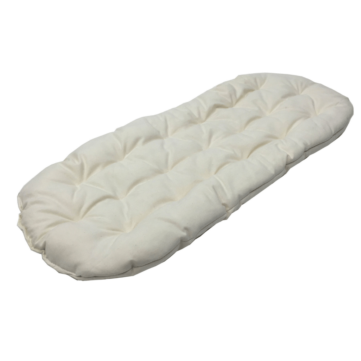 Organic Cotton Futon Mattress Topper Pad - Custom Size and Shape