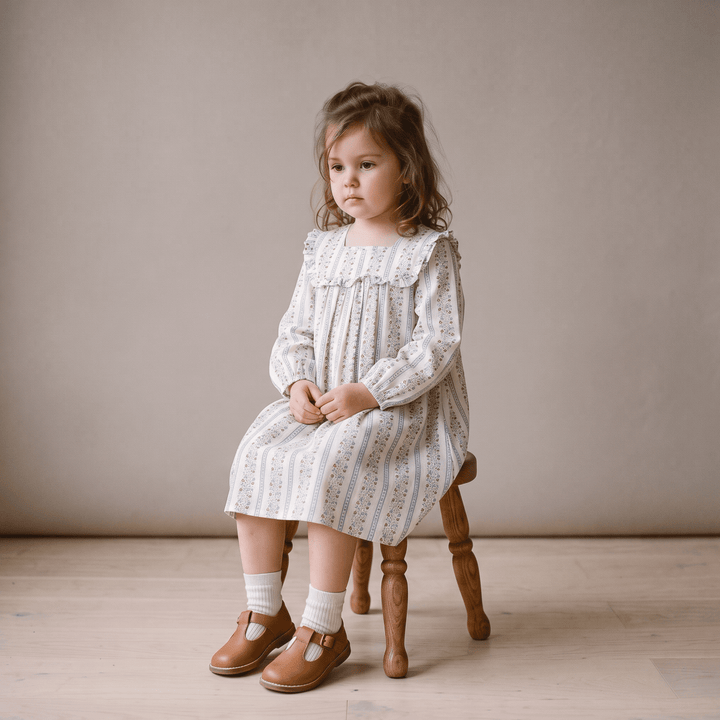 Organic Twill Dress - Vine Trail