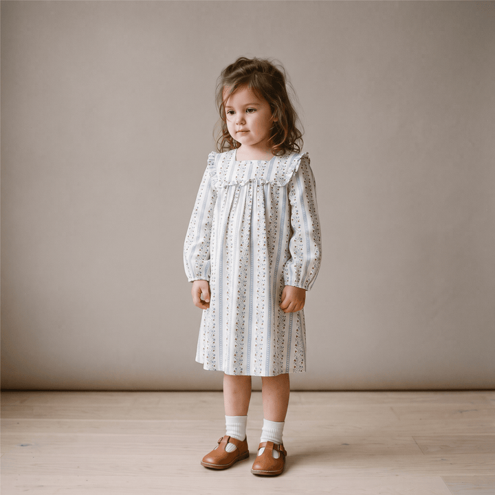 Organic Twill Dress - Vine Trail