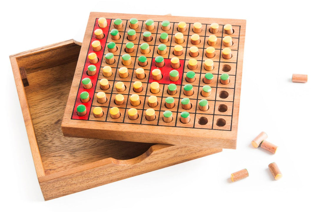 Othello Board Game: Handcrafted Wooden Set for Classic Strategy