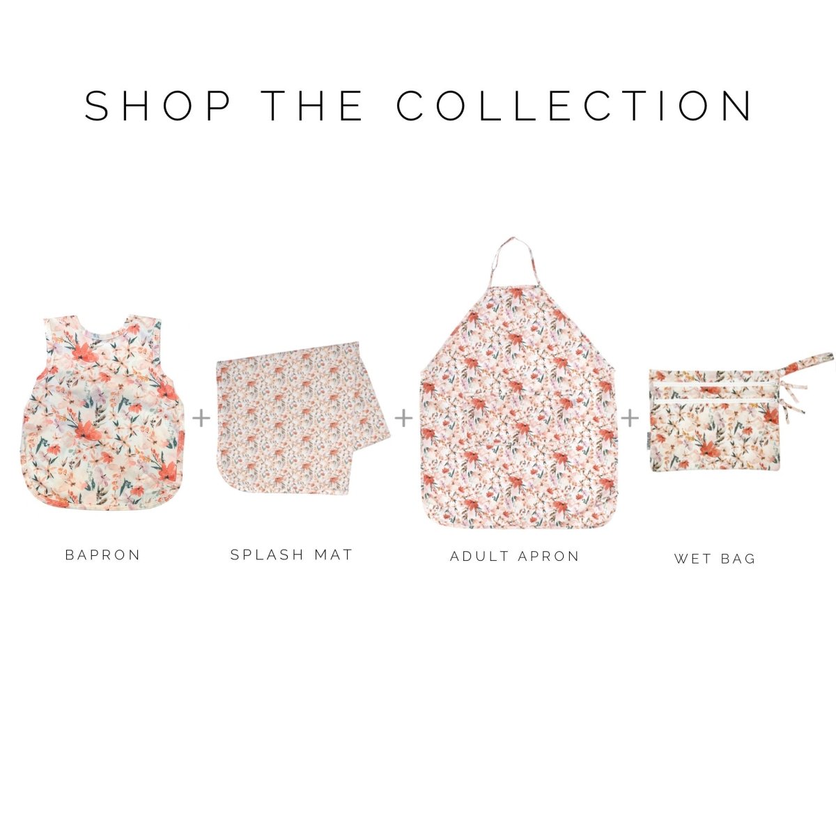 Peachy Dreams Splash Mat - A Waterproof Catch-All for Highchair Spills