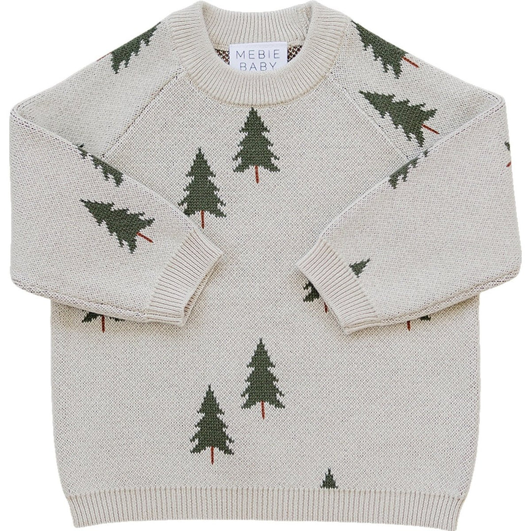 Pine Tree Knit Sweater