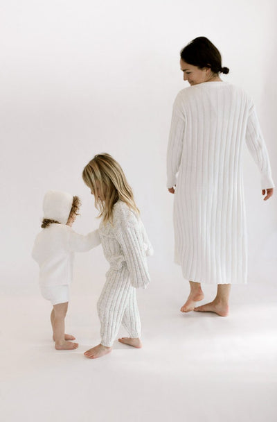 Purl Knit Bloomer Shorts ‘Milk’