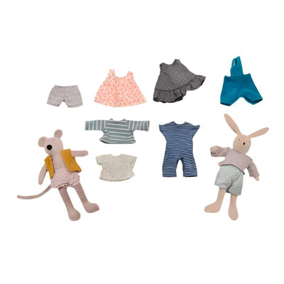Rabbit & Mouse Wardrobe  - Moulin Roty