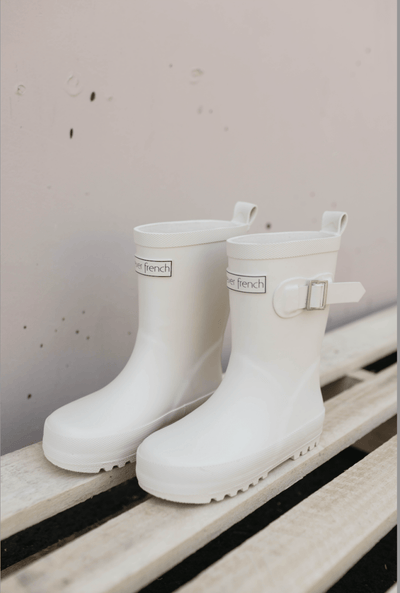 Rain Boots - Cream