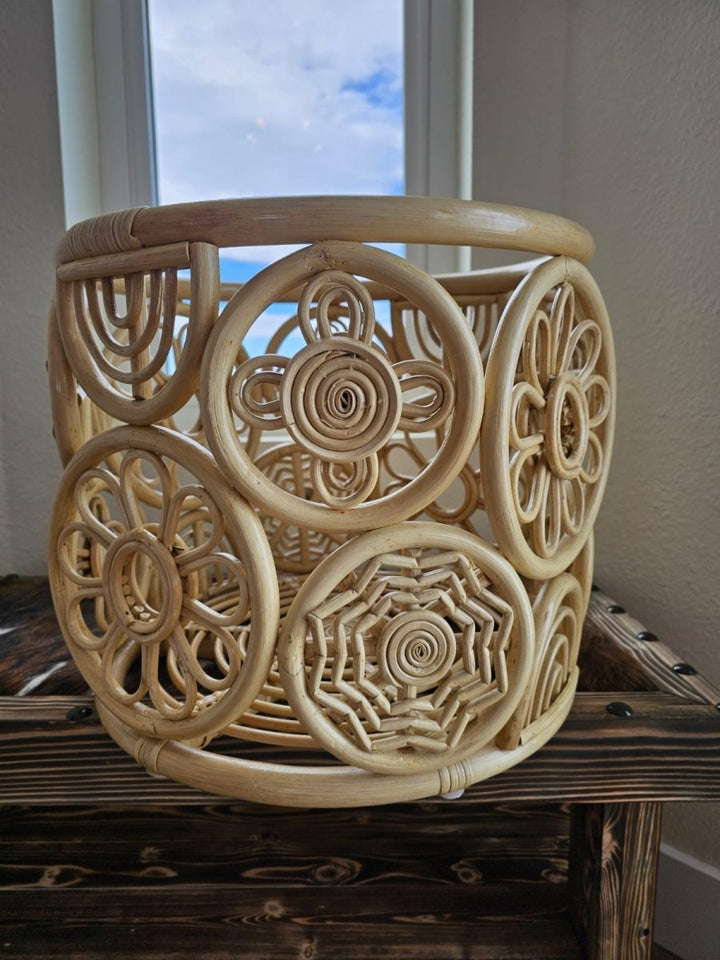Rainbow Circle Toy Storage Basket