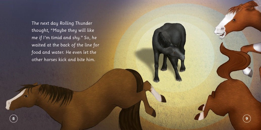 Rolling Thunder Finds His Herd: Reducing kids’ anxiety in new environments