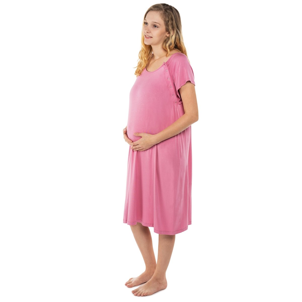 Rose Mommy Labor and Delivery Nursing Hoospital Gown
