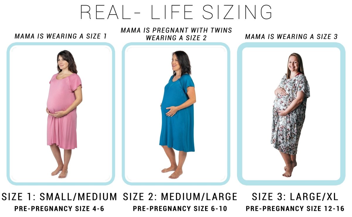 Rose Mommy Labor and Delivery Nursing Hoospital Gown