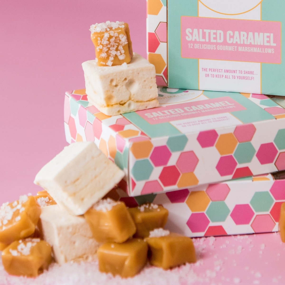 Salted Caramel Marshmallows (set of 12)