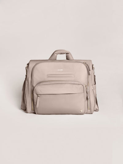 Satchel Diaper Bag - Taupe
