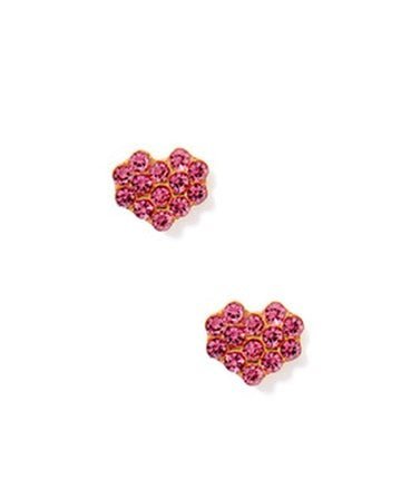 Screwback Stud Earrings - Leo Pink