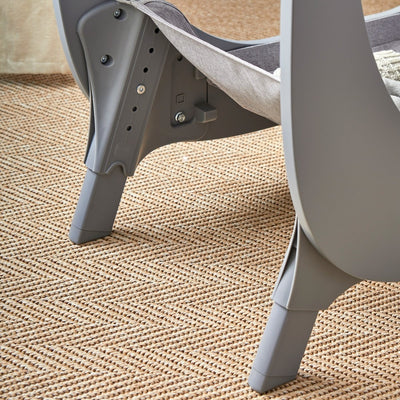 Shnuggle Air Lite Bedside Bassinet | Infant Crib | Height Adjustable Baby Bed with Mattress