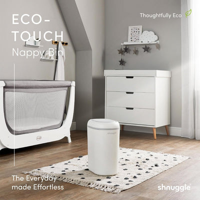 Shnuggle Eco-Touch Nappy Bin Diaper Pail
