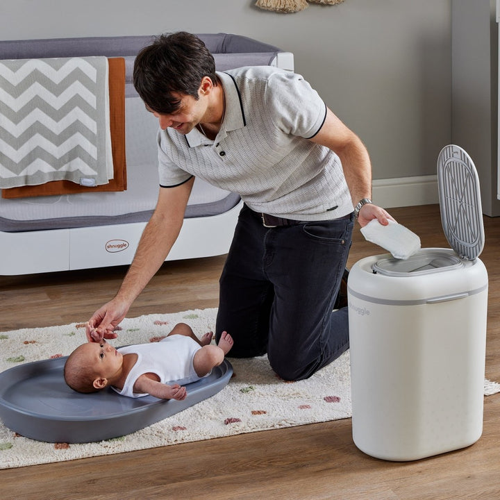 Shnuggle Eco-Touch Nappy Bin Diaper Pail