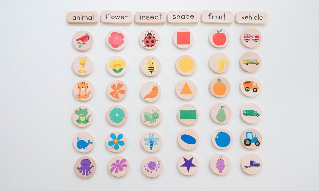 Sorting Tile Game for Preschool