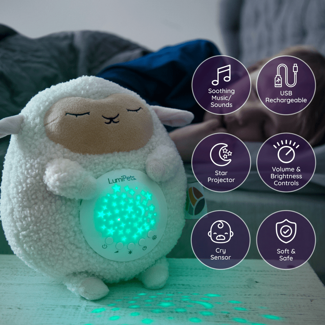 Sound Soother Lamb - Nursery Sound Soother Night Light