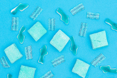 Sour Blue Raspberry Marshmallow (set of 12)